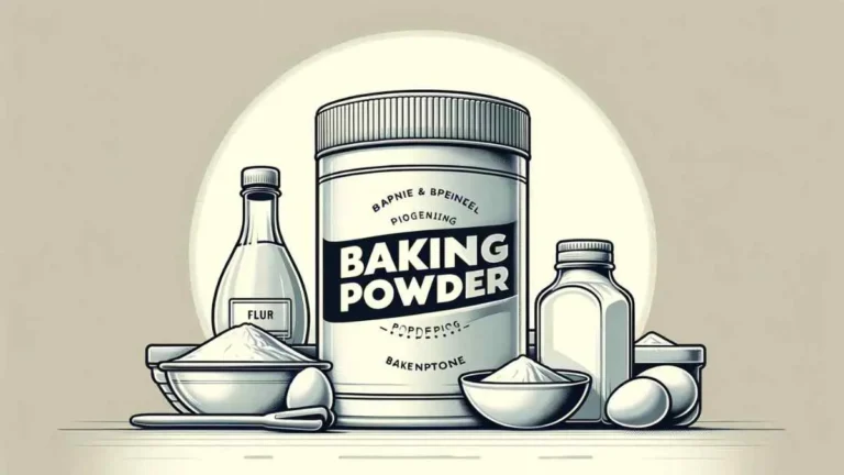 A Jar Of Baking Powder