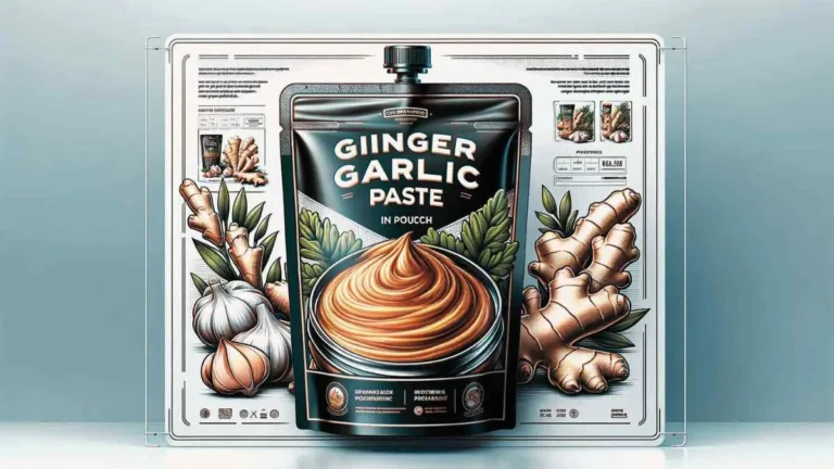 A Packet Of Ginger Garlic Paste
