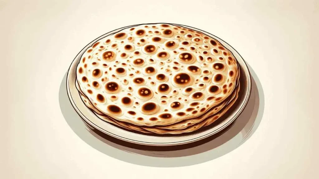 Chapati In a Plate