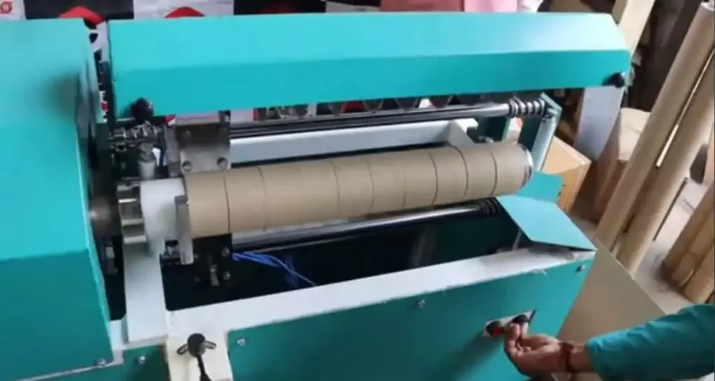 Core paper cutting machine