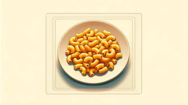 An Illustration of pasta