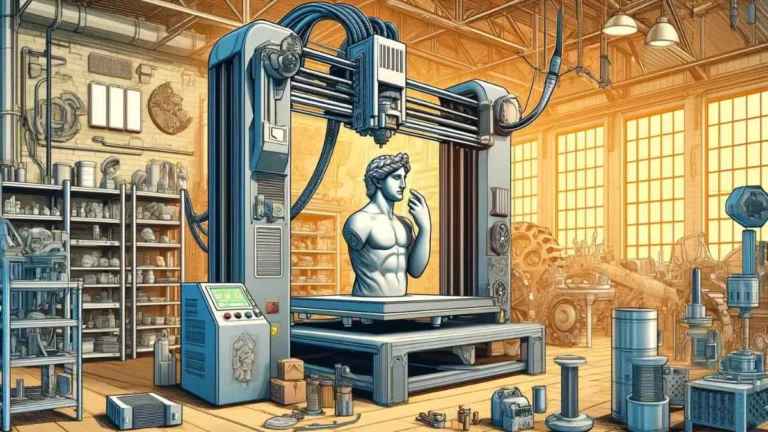 Machine Making A Statue | 3D Statue Banane Ka Business